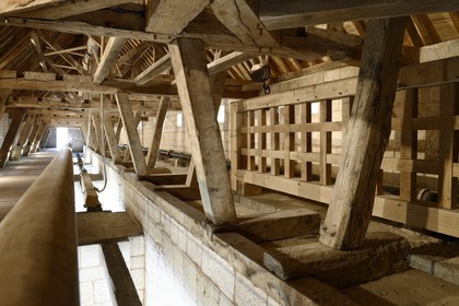 France, Meuse (55), Verdun, le Pont-écluse Saint-Amand (1685) inspiré d’un projet de fortification de Vauban sur la Meuse