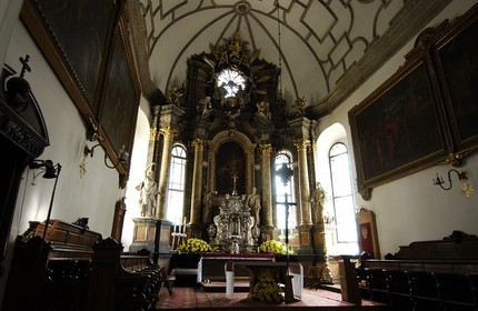 Pologne, région de Lublin, ville Renaissance de Zamosc classé Patrimoine Mondial de l' UNESCO, coeur de la collégiale Saint-Thomas (cathédrale)
