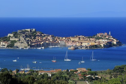 Italie, Toscane, l’Ile d’Elbe, Portoferraio et sa rade