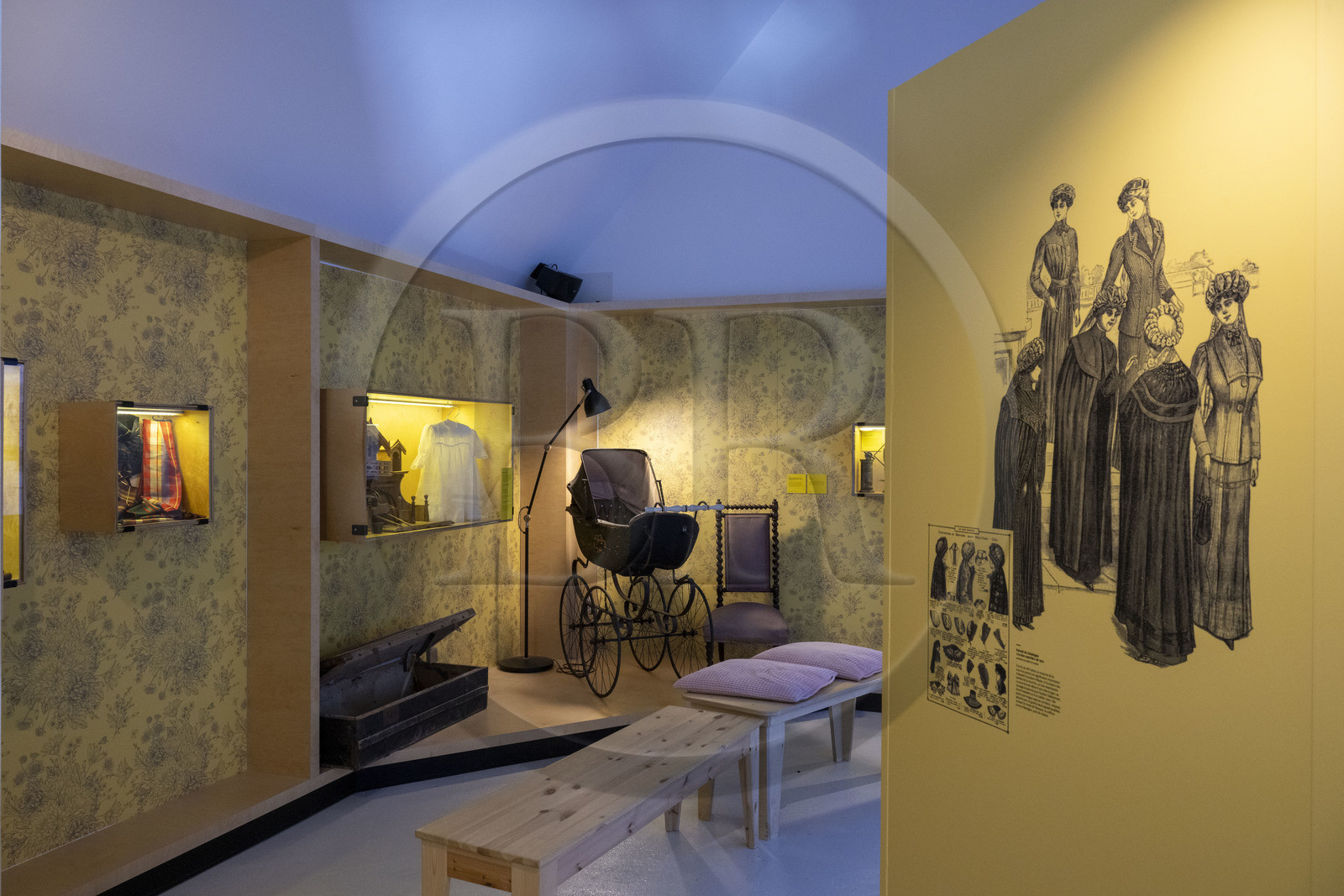 France, Nièvre (58), Parc naturel régional du Morvan, Alligny en Morvan, musée des nourrices et des enfants de l'Assistance Publique