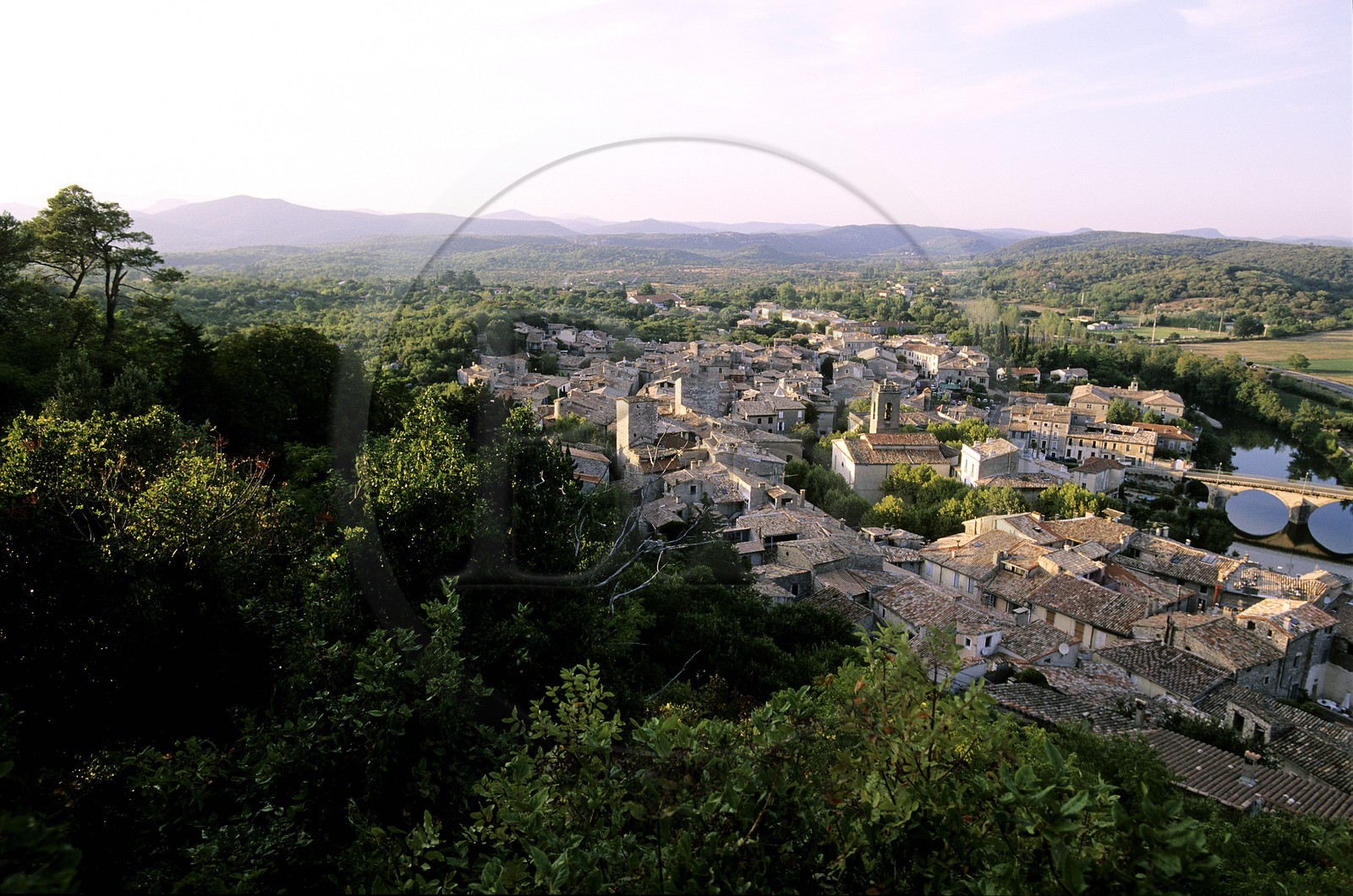 France, Gard (30), village de Sauve aux portes des Cévennes