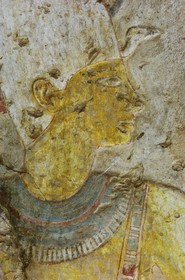 Egypte, Haute Egypte, Nubie, Lac Nasser, temple de Kalabsha, fresques du temple de Beit el-Wali, le pharaon Ramses II