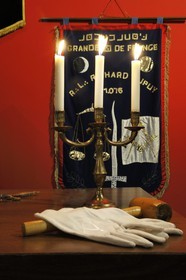 France, Paris (75), Grande Loge de France (GLDF), temple maçonnique