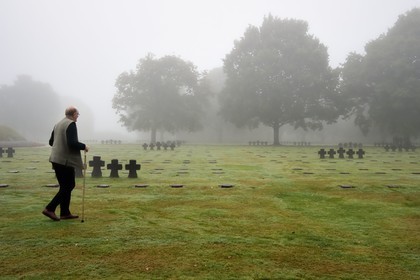 France, Calvados, La Cambe, German military cemetery of the second world war