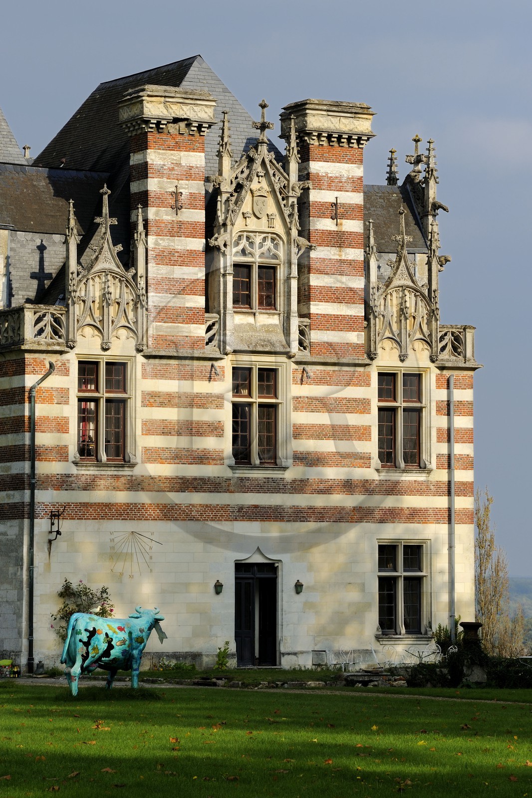 France, Seine-Maritime (76), Saint-Maurice-d'Etelan, le château d'Etelan