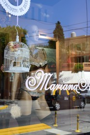 Argentina, Buenos Aires, Palermo district, lingerie shop on Gurruchaga street