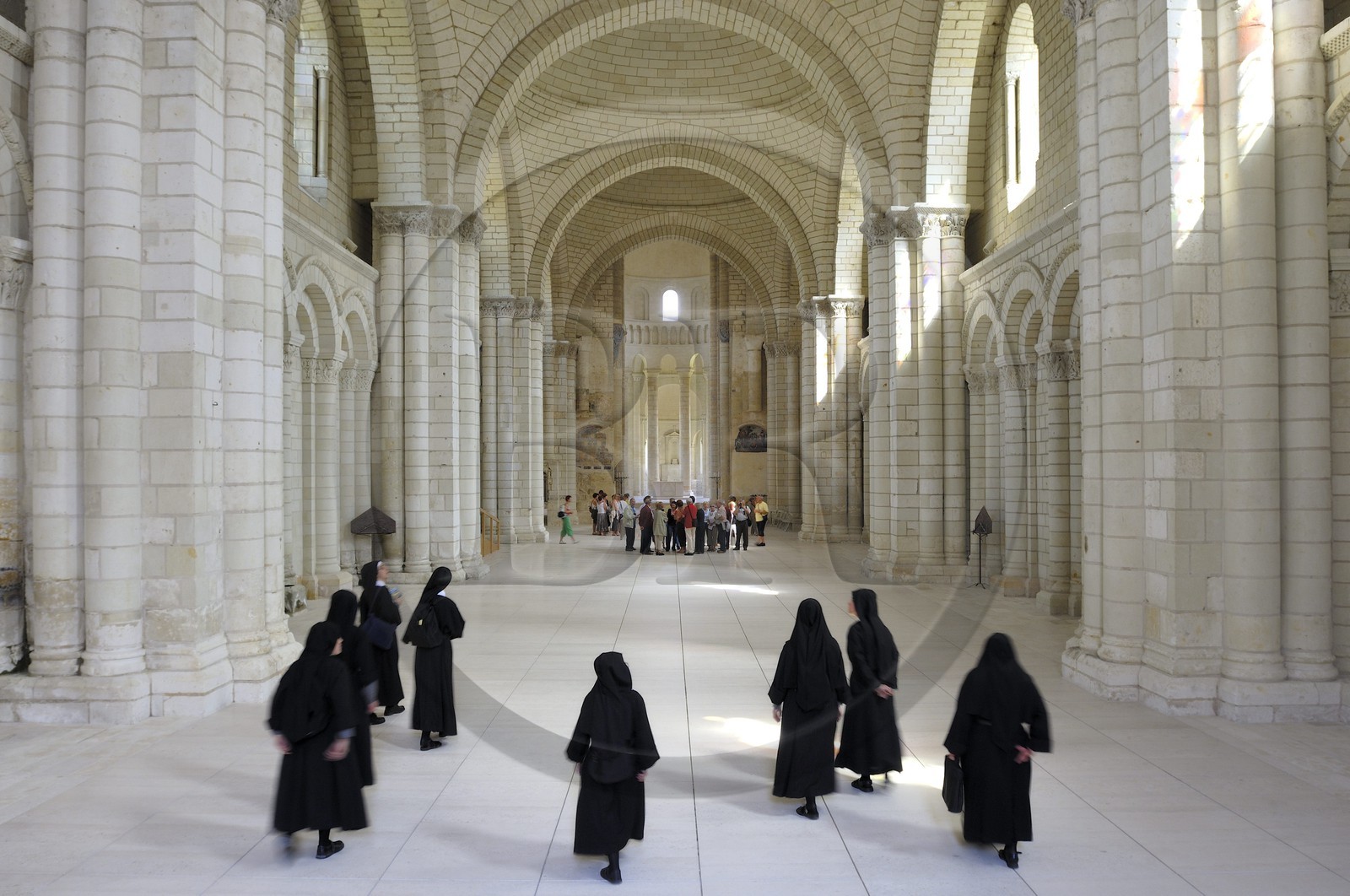 France, Maine et Loire, Loire Valley listed as World Heritage by UNESCO, Fontevraud l' Abbaye, Fontevraud Abbey Church