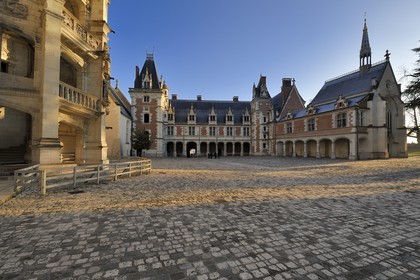 France, Loir et Cher, Loire Valley listed as World Heritage by UNESCO, Chateau de Blois, Louis XII Wing