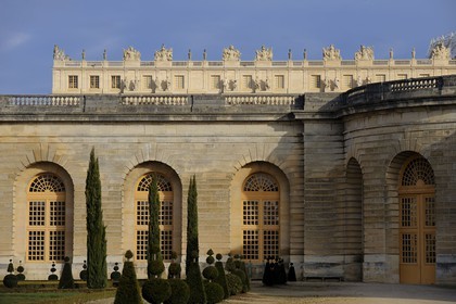 France, Yvelines, Chateau de Versailles, listed as World Heritage by UNESCO, the grounds of the Orangerie of Jules Hardouin-Mansart
