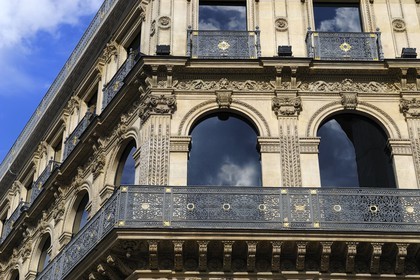 France, Paris (75), la Maison Dorée sur le boulevard des Italiens