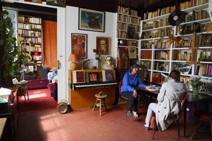 Paris (75), Cité Véron au 94 Bd de Clichy, appartement de Boris Vian