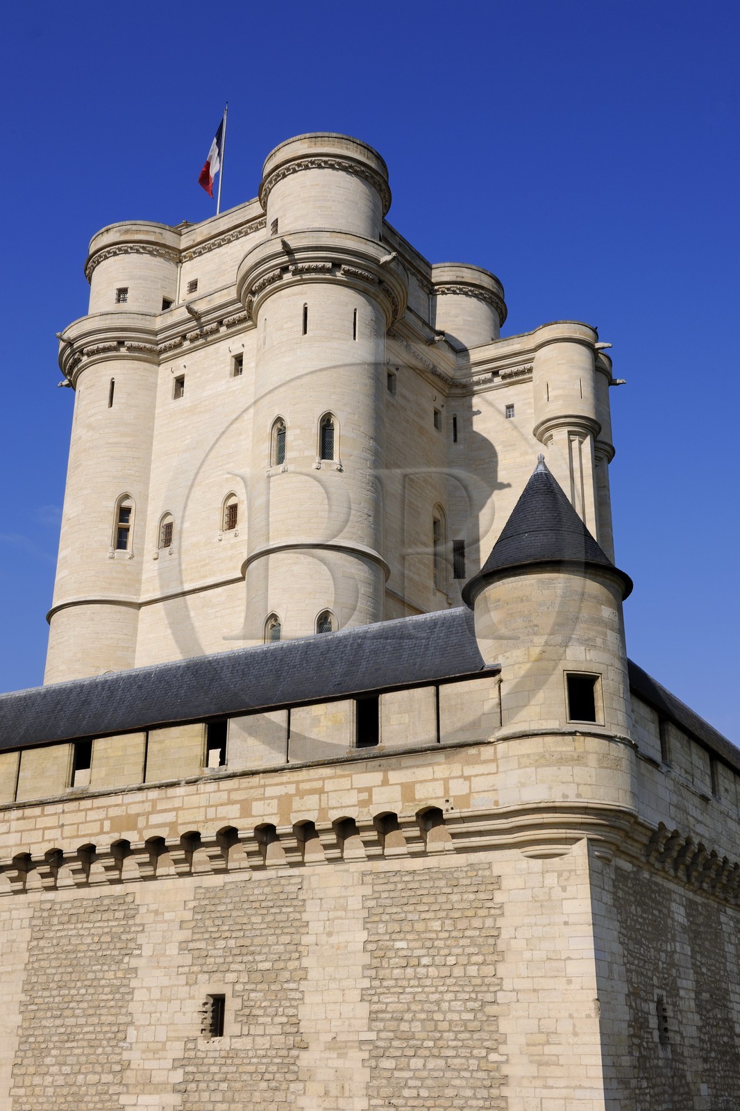 France, Val-de-Marne (94), Vincennes, le château de Vincennes, le donjon