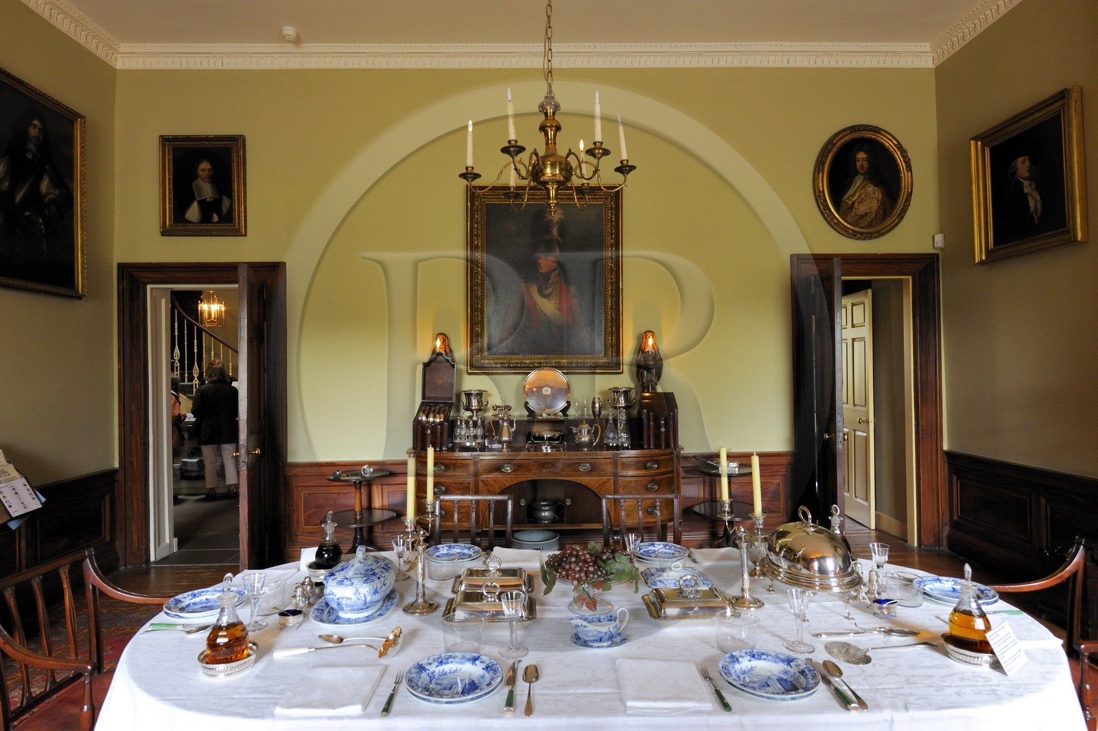 Royaume-Uni, Ecosse, Edimbourg, New Town, le quartier georgien, le Georgian House sur Charlotte square