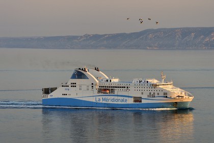 France, Bouches-du-Rhône (13), Marseille, ferry de La Méridionale