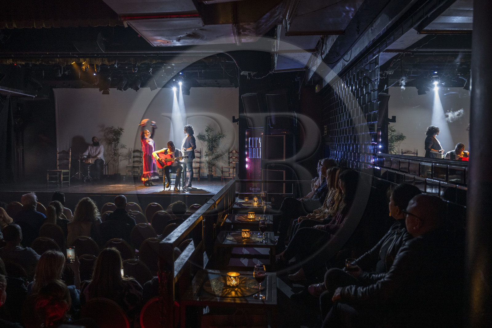 Espagne, Catalogne, Barcelone, City Hall Barcelona, spectacle de danse Flamenco