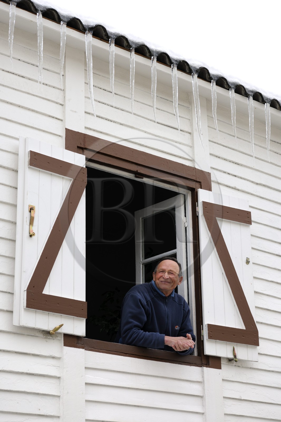France, Manche, Cotentin, Saint Lo, unique exemple left of temporary barracks set up after the bombings of 1944, Zakari Kostov