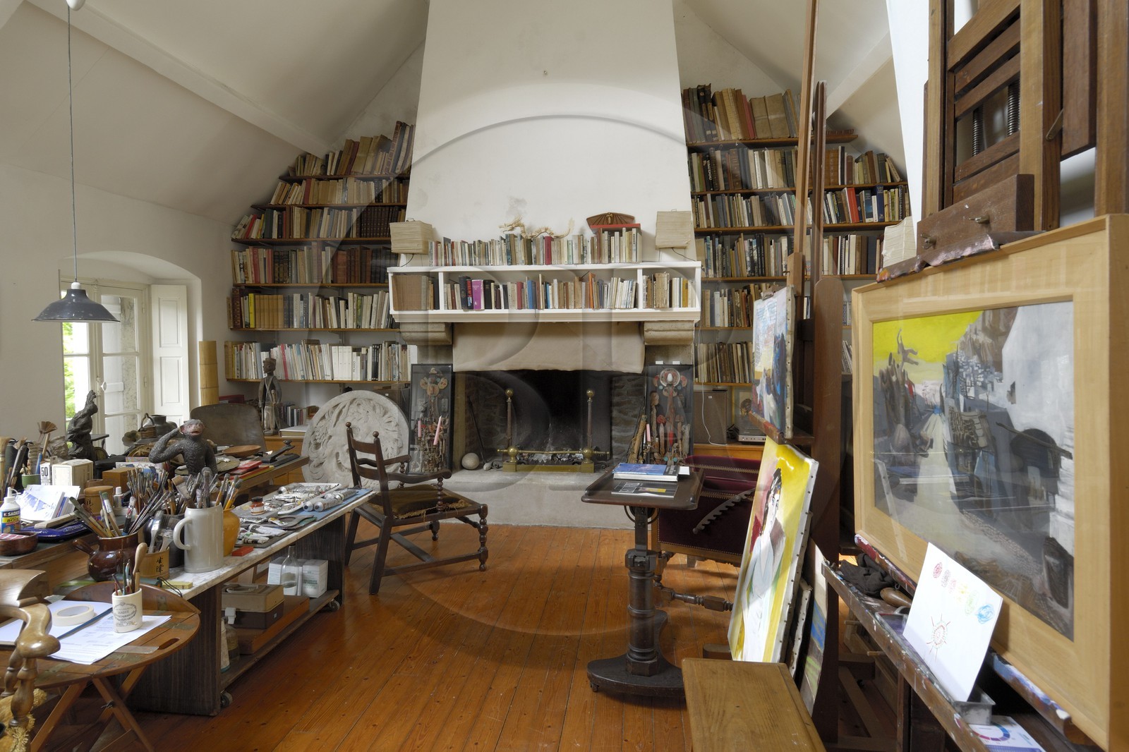 France, Manche (50), Cap de la Hague, Omonville-la-Petite, maison du décorateur de cinéma et artiste Alexandre Trauner France, Manche (50), Cap de la Hague, Omonville-la-Petite, maison du décorateur de cinéma et artiste Alexandre Trauner