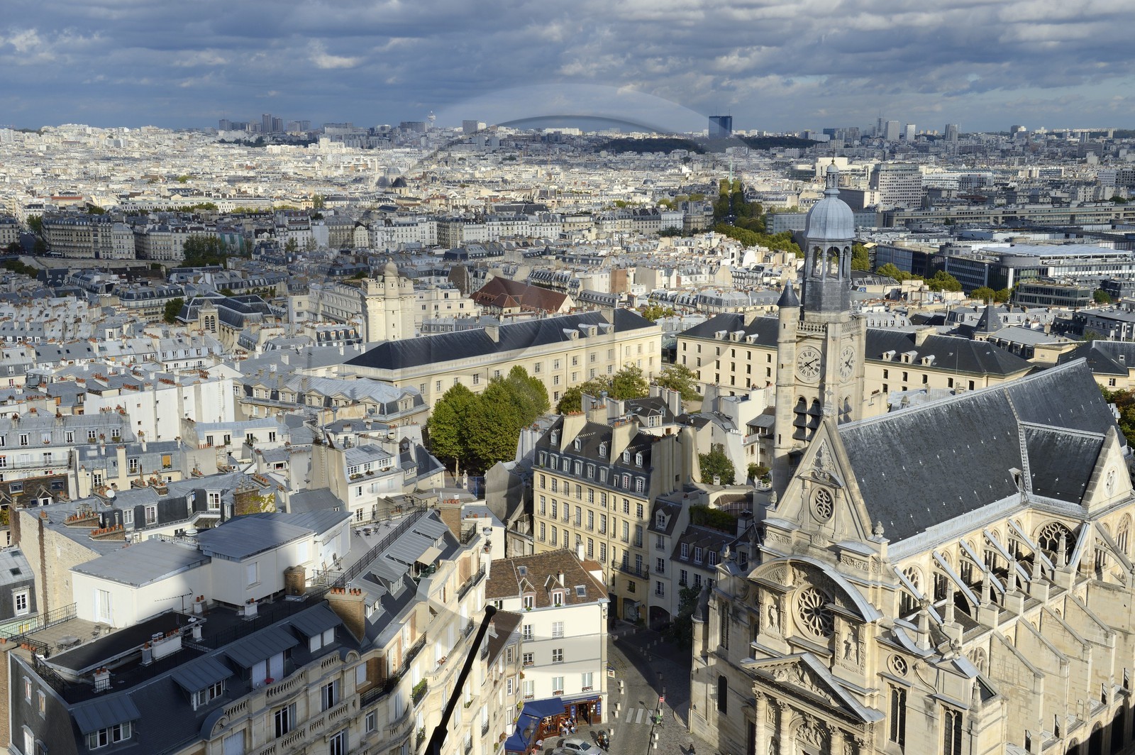 France, Paris (75), Quartier Latin, église Saint-Étienne du Mont