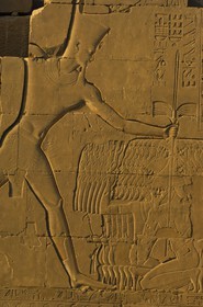 Egypte, Haute Egypte, vallée du Nil, Louxor, Karnak, classé Patrimoine Mondial de l'UNESCO