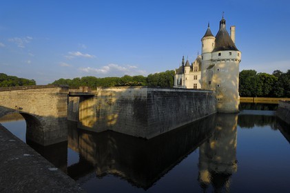France, Indre et Loire, Chateau de Chenonceau of Renaissance style built between 1513 and 1522