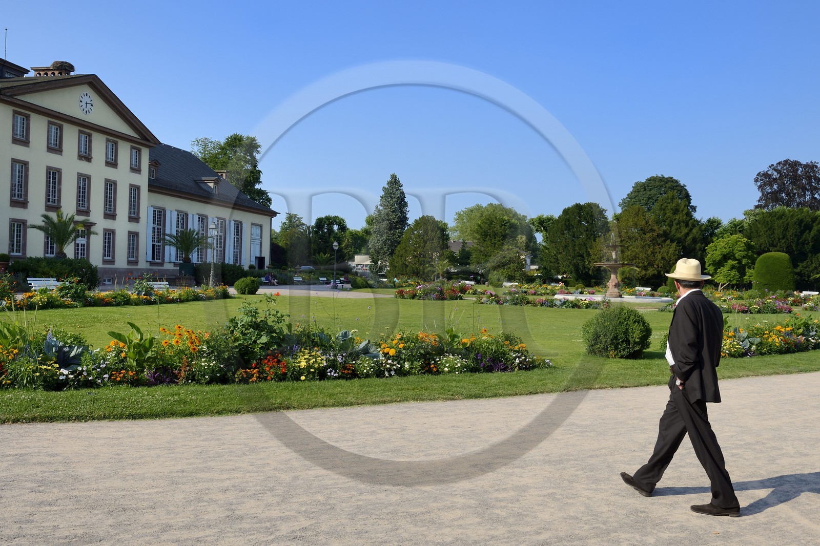 France, Bas-Rhin (67), Strasbourg, parc de l'Orangerie, le pavillon Joséphine