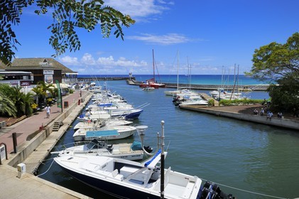 France, Reunion island (French overseas department), West Coast, Saint Gilles les Bains, the marina