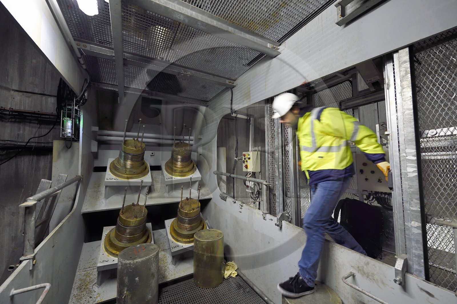 France, between  Calvados and Seine Maritime, the Pont de Normandie (Normandy Bridge) spans the Seine, inking in the pylon of cables that support the bridge