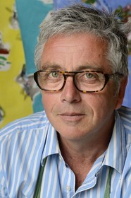 France, Finistere, workshop of the painter Loic Madec