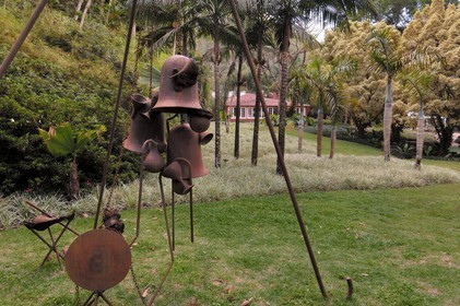 Brasil, Minas Gerais state, Brumadinho, Centro de arte contemporanea Inhotim (contemporary artwork center), Deleite (1999) by Tunga