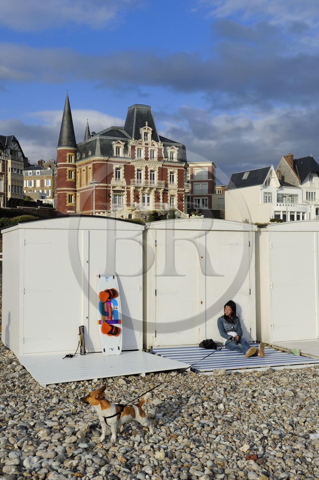 France, Seine-Maritime (76), Le Havre, front de mer, la Villa Jules Siegfried est une des rares maisons à avoir survécu aux bombardements