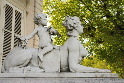 France, Paris (75), le Bois de Boulogne, parc de Bagatelle