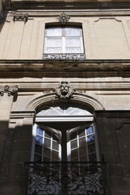 France, Herault, Montpellier, Bachy de Cayla mansion (18th century)