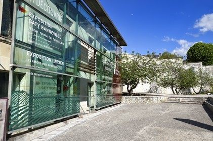 France, Charente (16), Cognac, Musée des Arts de Cognac en bordure des anciens remparts