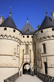 France, Loir et Cher, Loire Valley, listed as World Heritage by UNESCO, Chaumont sur Loire, the castle