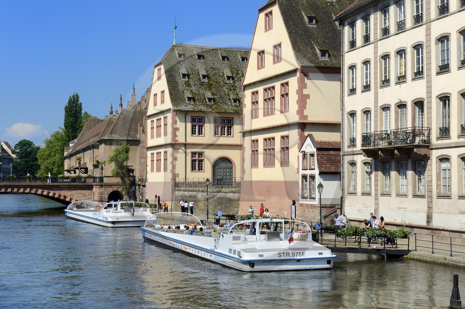 France, Bas-Rhin (67), Strasbourg, vieille ville classée au Patrimoine Mondial de l'UNESCO, le musée Historique sur les bords de l'Ill