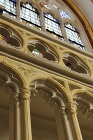 France, Finistère (29), Quimper, la cathédrale Saint-Corentin