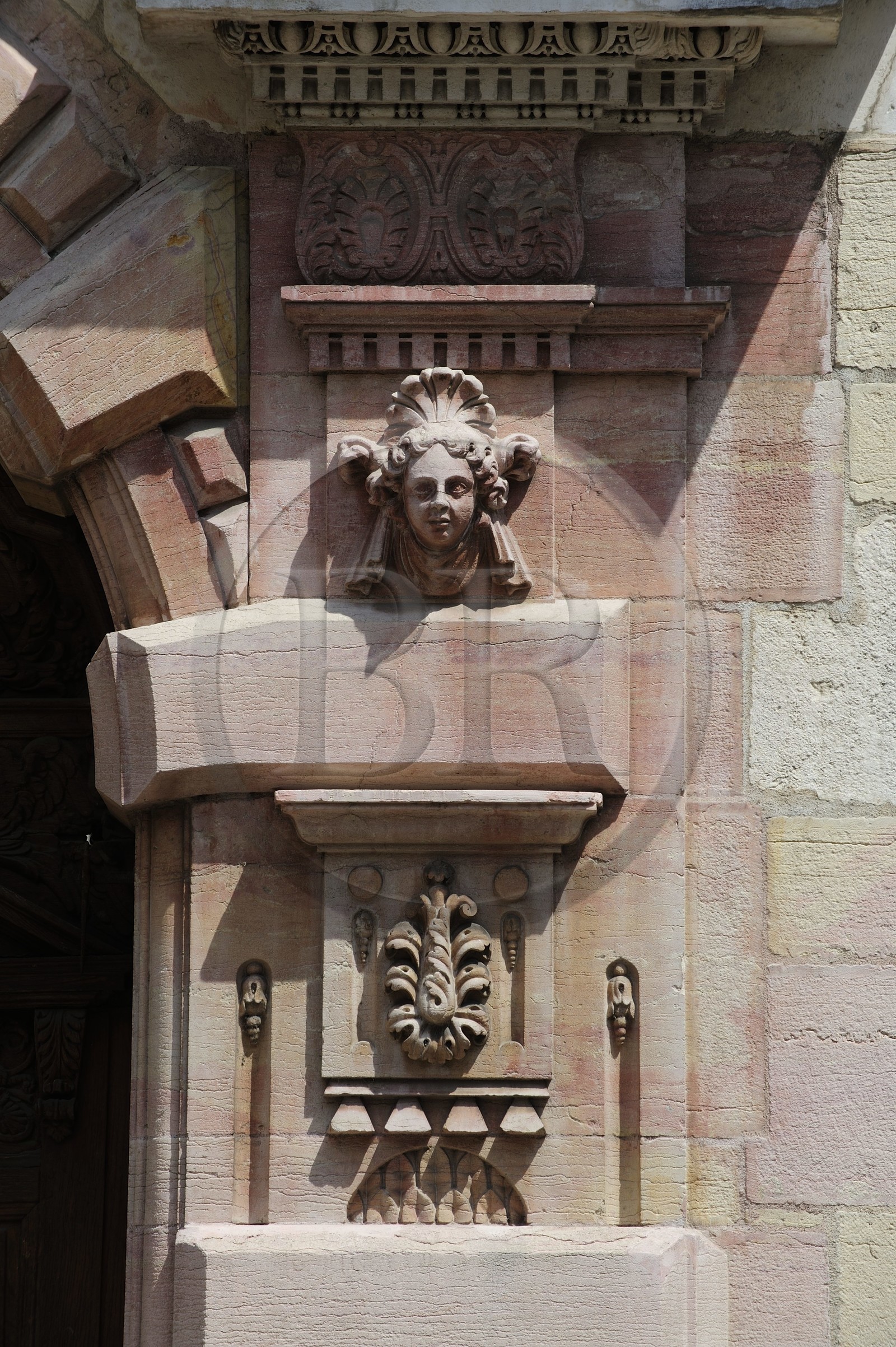 France, Côte d'Or (21), Dijon, Hôtel de Vogüé