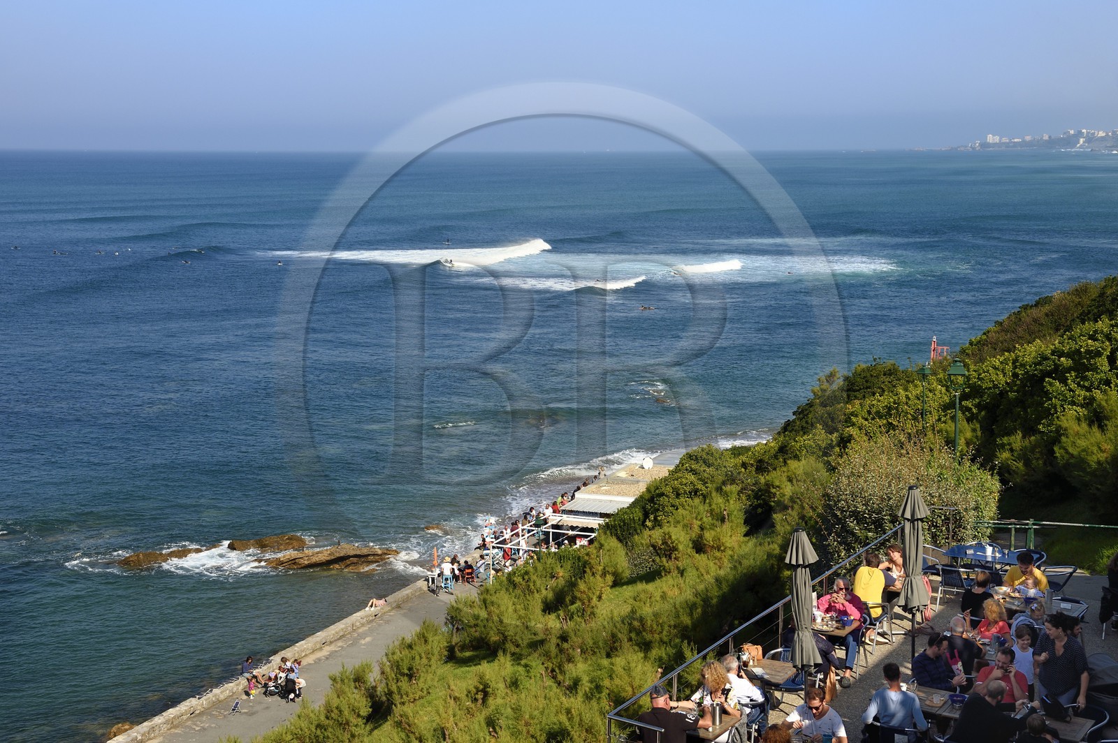 France, Pyrenees Atlantiques, Basque Country coast, Guethary, surf spot
