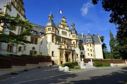 France, Moselle (57), Metz, le palais du gouverneur de la fin du XIXe siècle, il accueille aujourd'hui le commandant de la région militaire Nord-Est