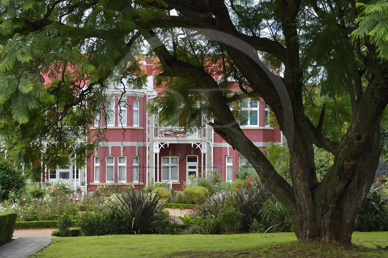 Afrique du Sud, province de Gauteng, Johannesburg, Hôtels particuliers de Parktown, l'une des plus anciennee maisone encore debout appelée The View construite par Charles Aburrow comme résidence de Sir Thomas Cullinan en 1897