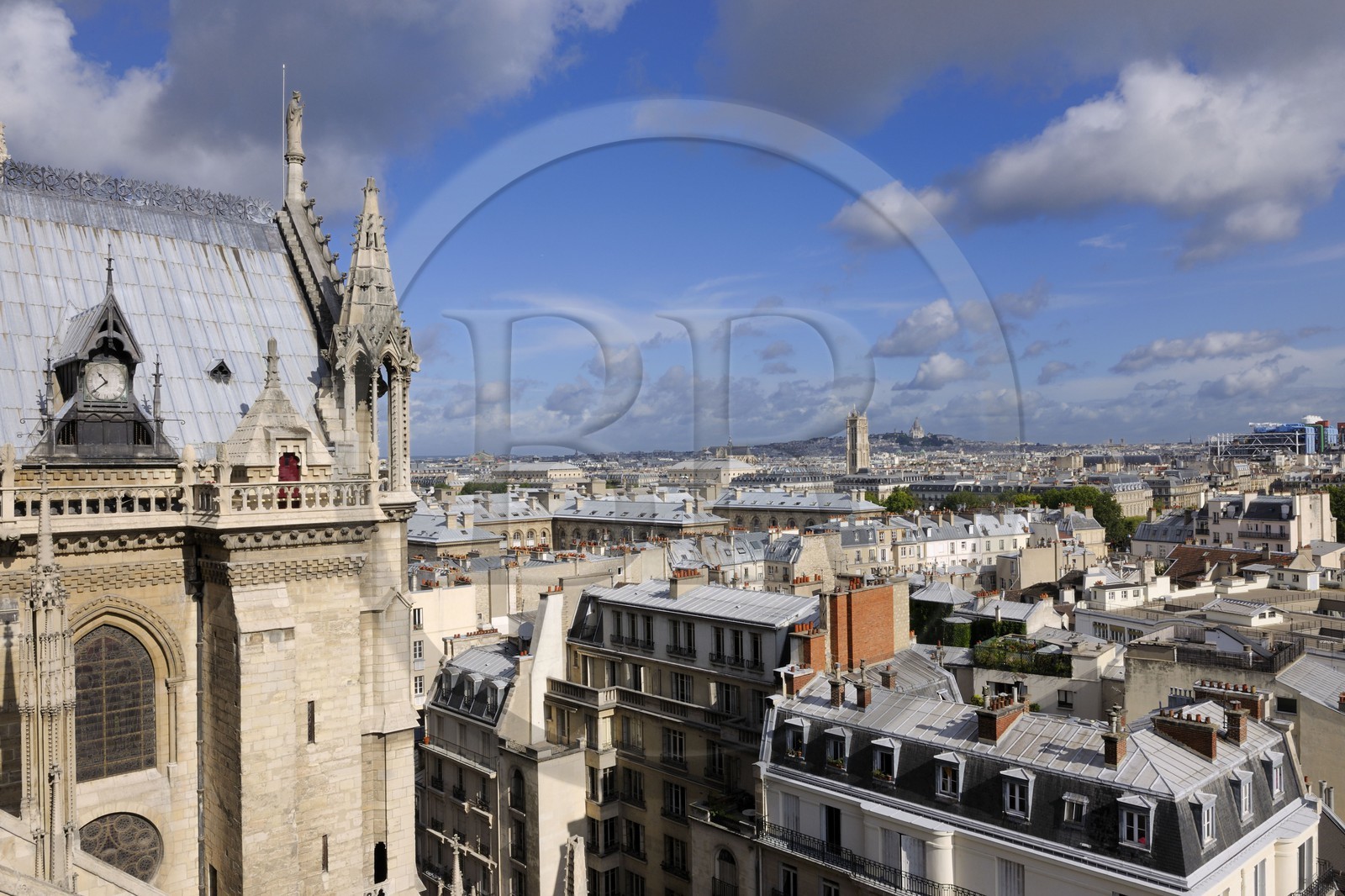 France, Paris (75), île de la Cité, la cathédrale Notre-Dame