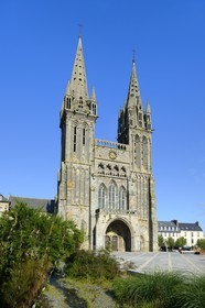 France, Finistere, Saint-Pol-de-Leon, former cathedrale Saint-Paul-Aurelien