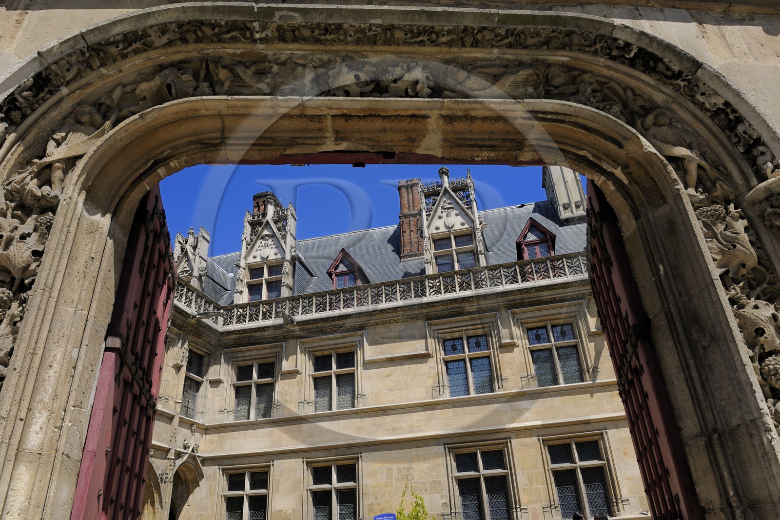 France, Paris (75), musée du Moyen-Age, ancien hôtel de Cluny