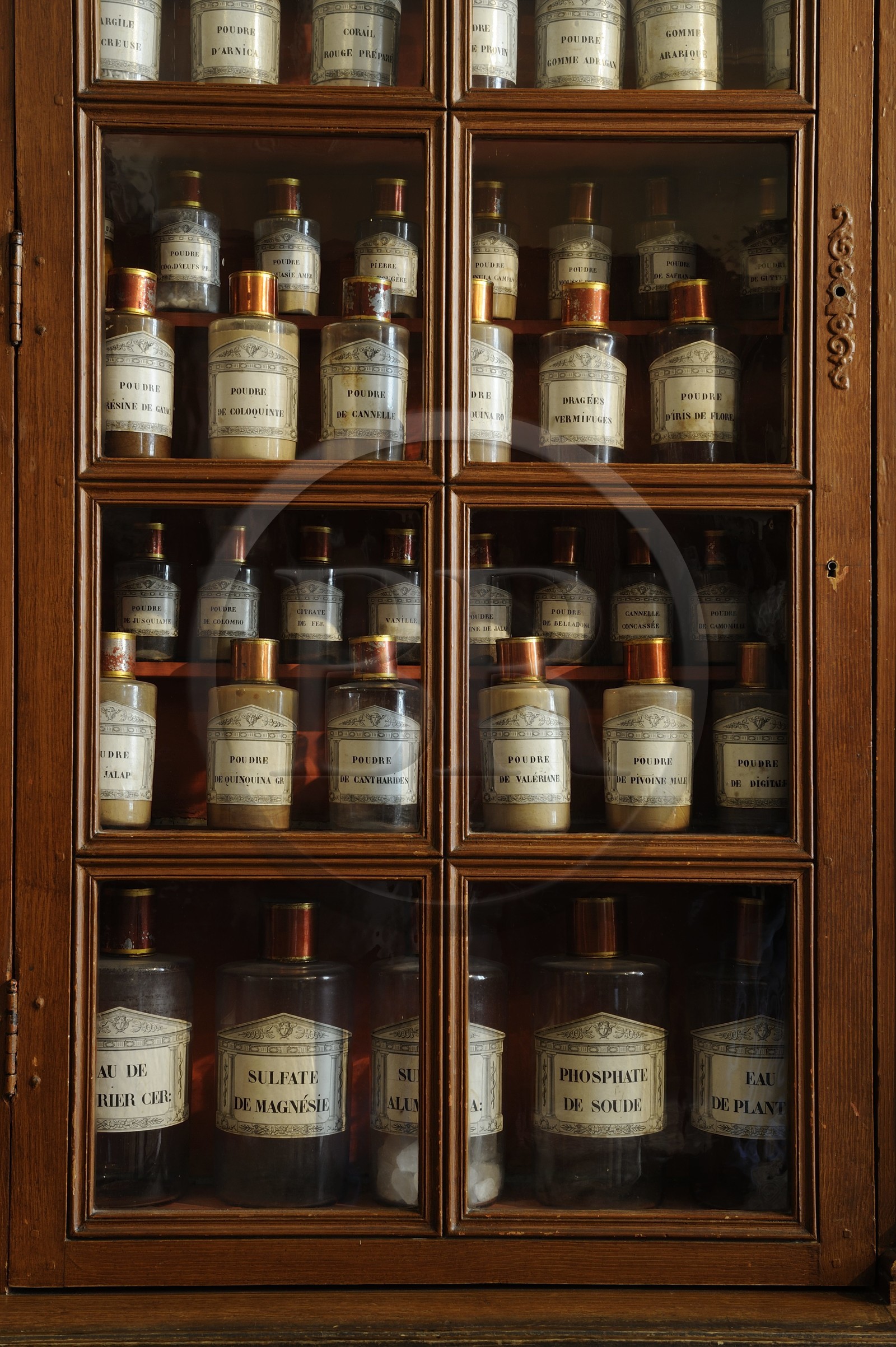 France, Côte-d'Or (21), l'Hôtel-Dieu des Hospices de Beaune, pharmacie
