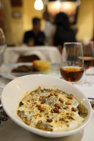 Spain, Andalucia, Seville, Enrique Becerra Restaurant, Alboronia