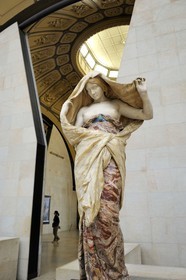 France, Paris (75), le musée d'Orsay, La Nature se dévoilant devant la Science 1899 de Ernest Barrias