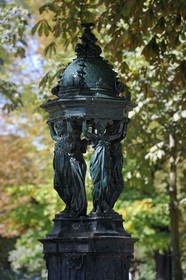 France, Paris (75), fontaine Wallace