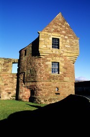 Royaume-Uni, Ecosse, Perthshire and Kinross, Burleigh Castle au bord du Loch Leven