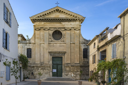 France, Bouches-du-Rhône (13), Tarascon, église Saint-Jacques (1740)