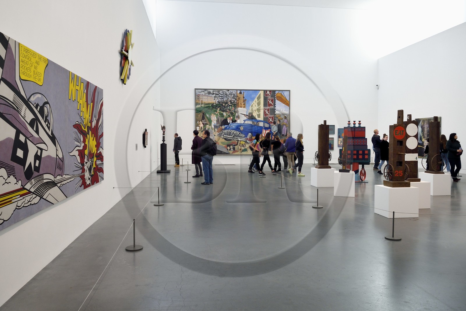 Royaume-Uni, Londres, quartier de Southwark, la Tate Modern, musée d'art contemporain